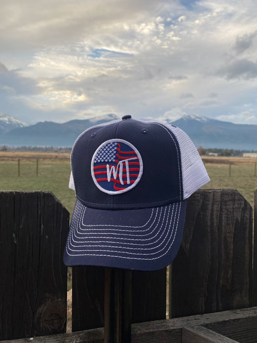 MT - USA Flag Patch Hat