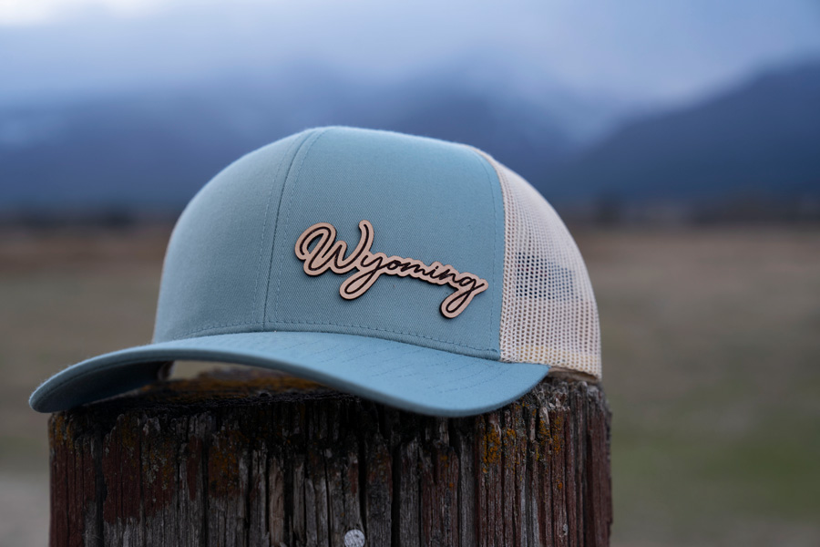 Simply Montana Leather Patch Hat